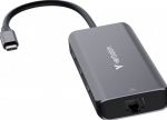 Verbatim USB-C Essentials Multi- Port Hub 6 Port with RJ45 32157