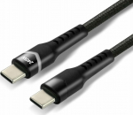Kabel USB Usams USB-C - USB-C 1 m Czarny (CBB-1PDRS)