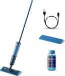 Philips 3000 OneUp XV3101/01 niebieski - Power: battery | Work time: 50 min. | Clean water tank [ml]: 312 | Dirty water tank [ml]: 270