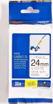 Brother TZEFX251 Tape Sv.Text,White bottom, 24mm