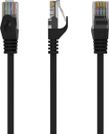 GEMBIRD V&otilde;rgukaabel Patch kaabel CAT6 5.0m, must, UTP, PVC AWG 26 (7 x 0.15 mm)
