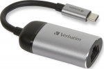 USB-C Verbatim zu Gigabit Ethernet Adapter 10 cm Kabel