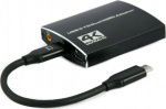 GEMBIRD Adapter USB-C do 2xHDMI 4Kx2K audio