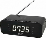 ADLER AD 1192b radio alarm clock black