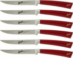 Berkel Elegance Glossy red Steak Set 6-tlg