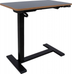 Desk ERGO with 1 motor 70x40xH65-103cm, black