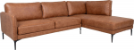 Corner sofa SOFIA RC, brown