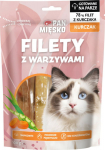 PAN MIĘSKO Cat treats Chicken fillets with vegetables (adult) 100g