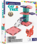 MAGNA-TILES&reg; Cat climbing tree magnetic building set, 13 can