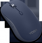 Lenovo | Silent Mouse | Yoga | Wireless | Bluetooth | Cosmic Blue