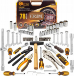 Tool kit Tool kit 1/2'' i 1/4'' 78el. (6-angular) (4-32mm)