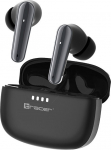 Tracer S2 Quad ANC TWS BT czarne - Bluetooth 5.4 | ANC | battery operation: 6h + 30h case charging | 300 mAh | range 10 m | USB-C | touch control