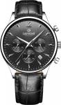 Giewont Chronograph Sapphire Men&rsquo;s Watch / black/silver