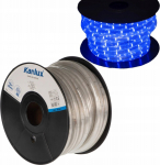 Kanlux fan GIVRO light hose LED 30M-BL 2W/M 9.5lm/m blue color IP65 roll 30mb resistance to UV pass-through power supply 38588