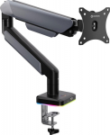 MONITOR ACC DESK MOUNT/15-42" BLK/WHT G110-BW ONKRON