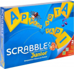 Mattel Scrabble Junior - &Epsilon;&pi;&iota;&tau;&rho;&alpha;&pi;έ&zeta;&iota;&omicron; (&Epsilon;&lambda;&lambda;&eta;&nu;&iota;&kappa;ό) (Y9672)