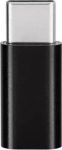 Adapter USB Bluestar USB-C - MicroUSB Czarny