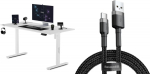 Desk SENSE7 Nojo White 140 cmx70 cm White + kabel usb