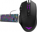 Keyboard PREYON Blue Blitz Claw (PBBC87B) + Mysz Preyon Falcon Gaming (PFG27B)