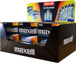 Maxell Alkaline LR03 AAA 4-pack Display (30 blister packs/120 batteries)