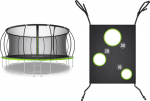 Zipro Jump Pro Premium garden trampoline with inner mesh 16FT 496cm + Accuracy Mat