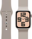 OBAL:ME Silicone Strap for Apple Watch 38-41mm S-M / beige