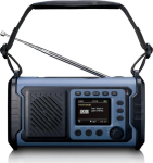 Lenco emergency radio PDR-255BU, blue