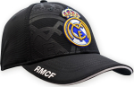 Project Rogers Real Madrid CF Official Cap &ndash; Black Cap with Contrast Trim &ndash; Size U (RM3GO45)