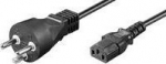 MicroConnect PowerCord DK 10m IEC320, Black