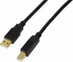 LogiLink USB-B 10.0m czarny - extension cord LogiLink USB 2.0 active repeater 10.0m AM/BM czarny