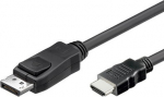 Alcasa Good Connections Kabel DP1.2-St.-HDMI1.4b-St. schwarz 5m