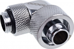 Alphacool Eiszapfen Anschluss 90 Grad G1/4 Zoll AG auf 16/10mm - drehbar, chrome silber