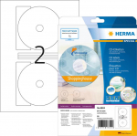 HERMA CD-Etiketten Maxi A4 wei&szlig; 116 mm Paper opaque 20 St