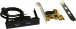 IO Exsys PCIe 2x USB 3.0 intern (EX-11099-2) bulk