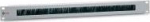 Equip 19" Brush cover Premium 1U RAL7035
