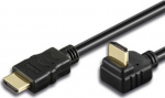 Techly HDMI Cable High Speed with Ethernet angledm sw
