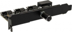 Lamptron CFP30 L&uuml;fter- und RGB-LED-Controller f&uuml;r PCI-Slot - schwarz