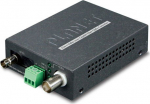 Planet 1-Channel 4-in-1 Video over, Gigabit Fiber(ST) converter
