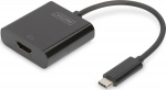 Digitus Adapter graphic HDMI 4K 30Hz UHD on USB 3.1 Typ C, z audio, czarny, l. 15cm