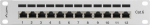 Lanberg Patch Panel 12 port 1U 10" kat.6 FTP shielded gray - Patch Panel 10"/1U kat. 6, Shielded, 12 ports, szary