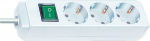Brennenstuhl power strip ECO-Line 3x 3m white switching
