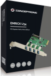 CONCEPTRONIC 1xPCIe2.0 Card 4xUSB-A3.0 5Gbps