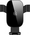 USAMS Car holder for the Gravity ventilation grille black US-ZJ052