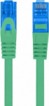 Lanberg PATCHCORD KAT.6A S/FTP LSZH CCA 10M GREEN FLUKE PASSED LANBERG