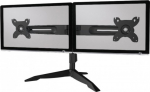 Aavara Aufstellung - f&uuml;r 2 LCD-Displays - Stahl, aluminum alloy - screen size: 38.1-61 cm (15"-24")