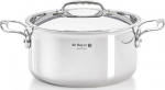 De Buyer Affinity Saucepot Stainless Steel with lid 28 cm