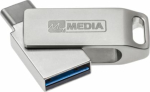 USB-m&auml;lupulk MyMedia 16GB USB3.2 Gen1 MyDual USB-C metal 2-in-1, SuperSpeed 5Gbps