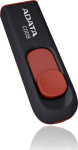 Adata MEMORY DRIVE FLASH USB2 32GB/BLACK/RED AC008-32G-RKD A-DATA