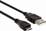 Cable USB Maclean USB-A - microUSB 1.5 m Czarny (MCTV-758)