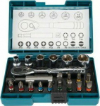 Makita B-54081 Ratchet + Bit Set